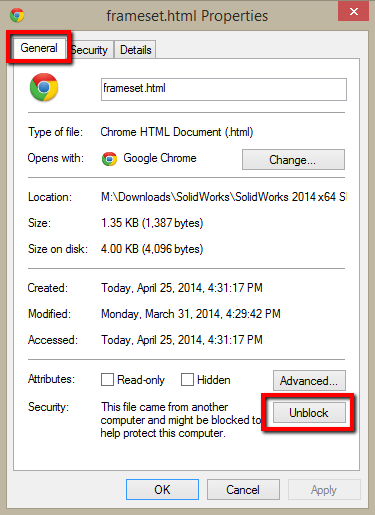 Unblock Installation