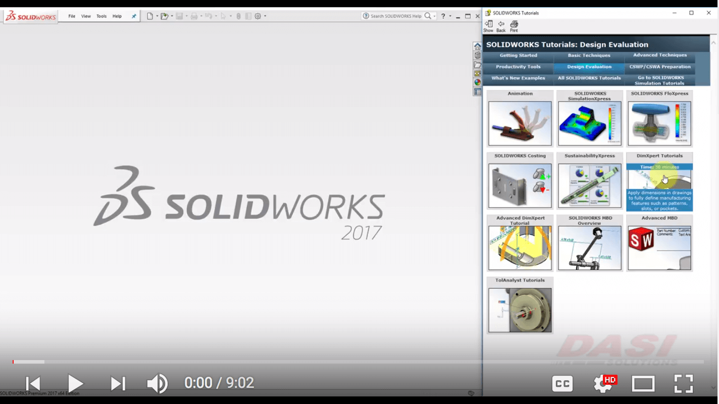 SOLIDWORKS Tutorial SOLIDWORKS Tutorial