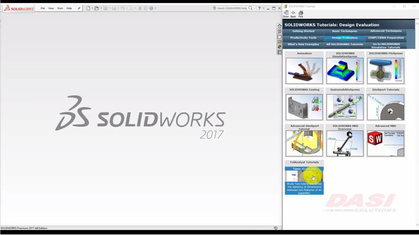 SOLIDWORKS Tutorial SOLIDWORKS Tutorial