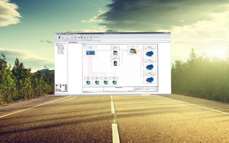 Schematic on the Road 
