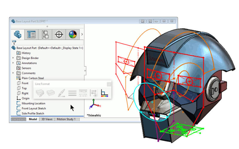 How to Color Layout Sketches