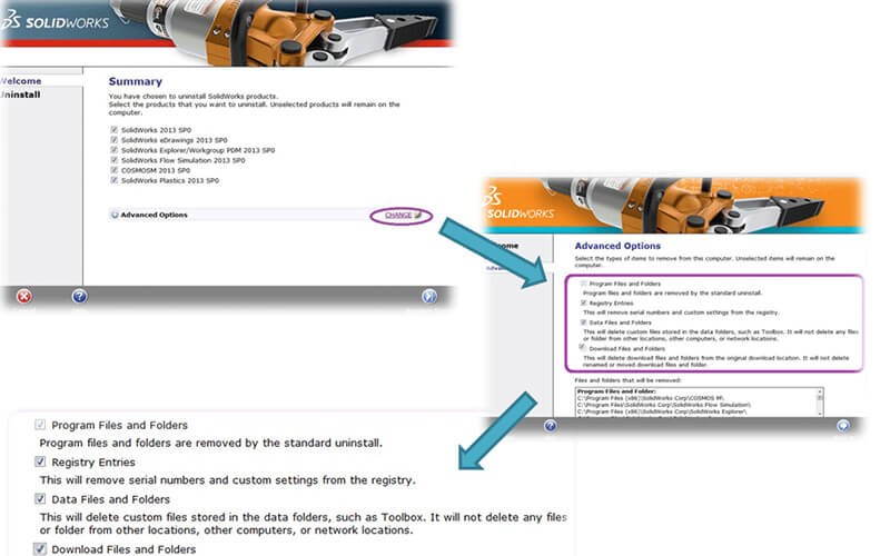 Clean Uninstall of SW