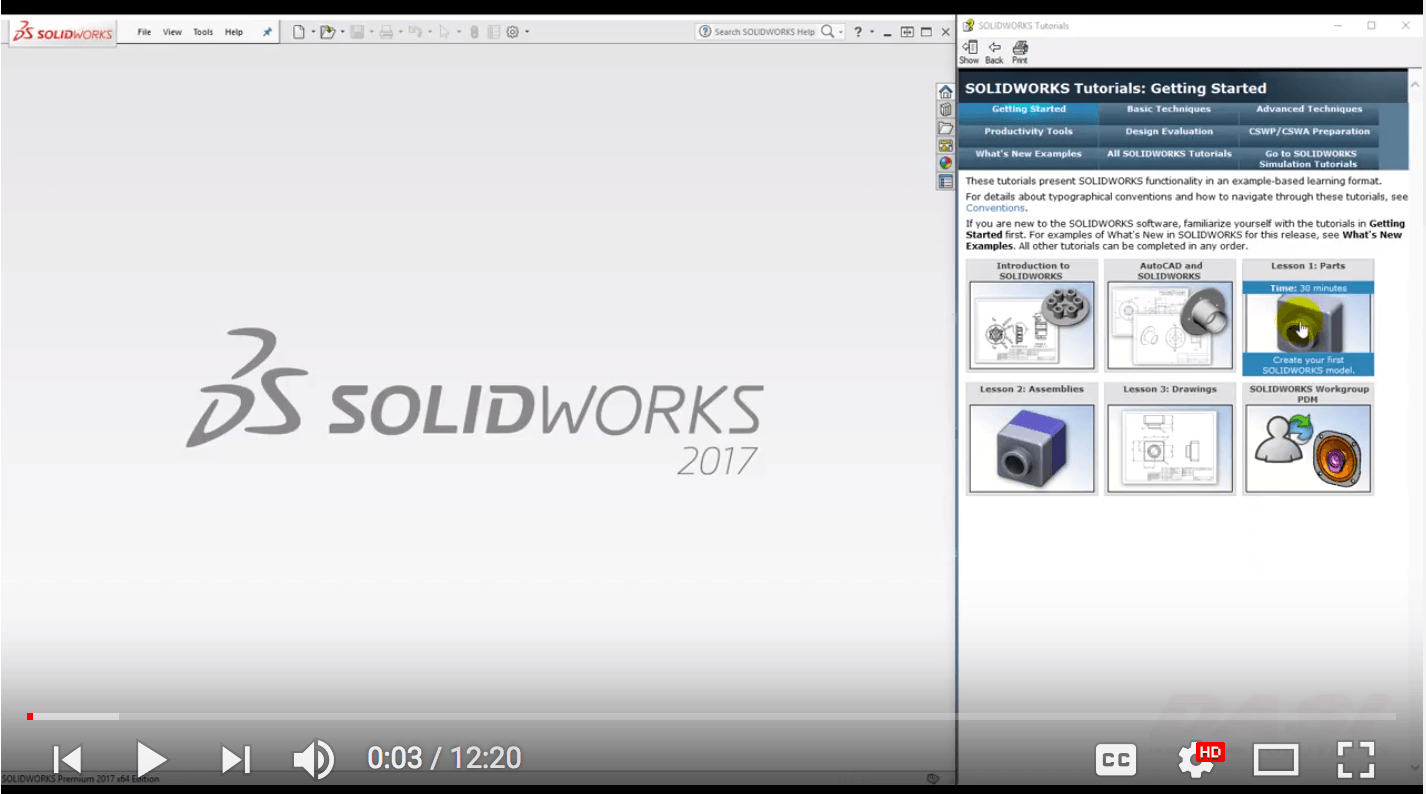 SOLIDWORKS Tutorial SOLIDWORKS Tutorial