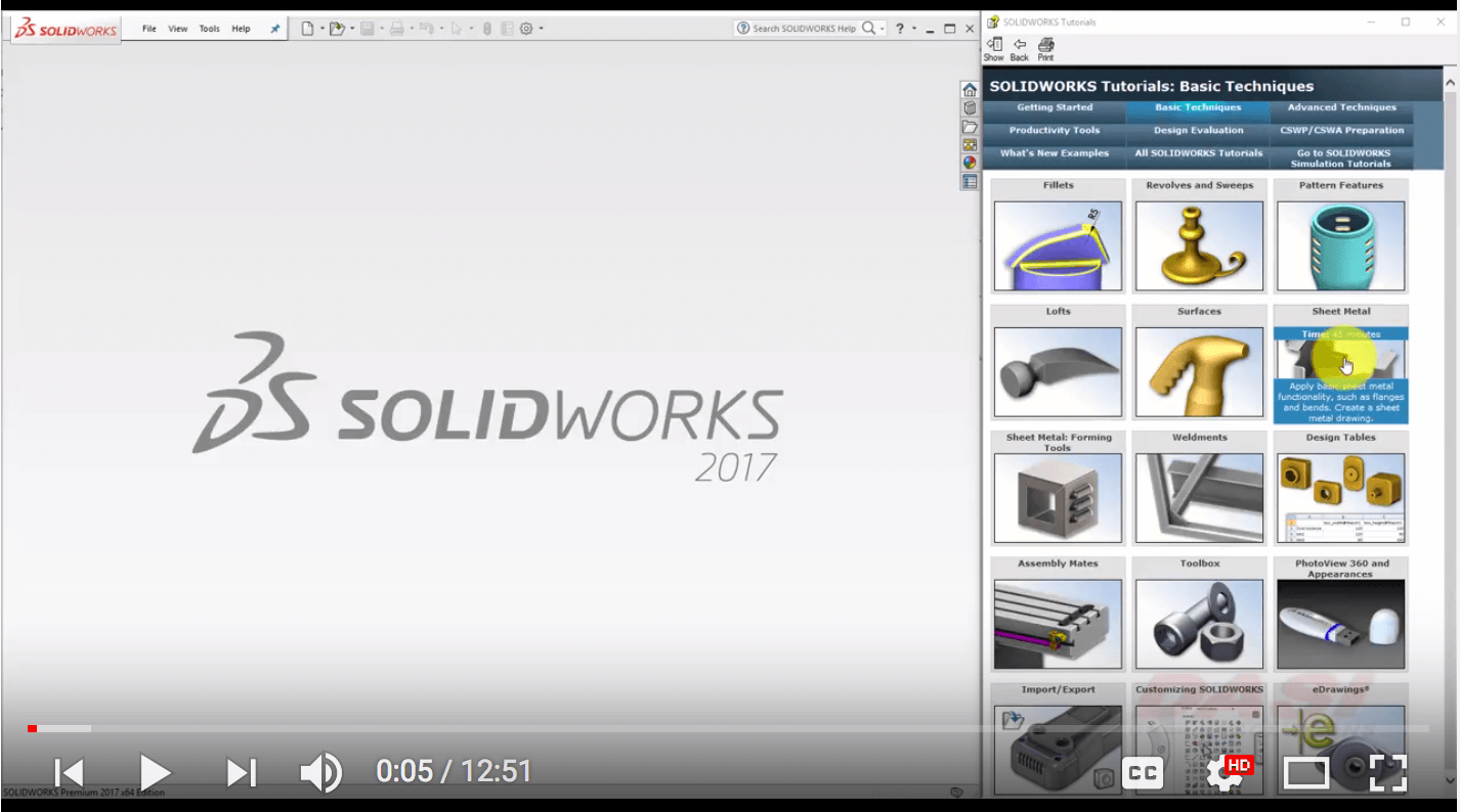 SOLIDWORKS Tutorial SOLIDWORKS Tutorial