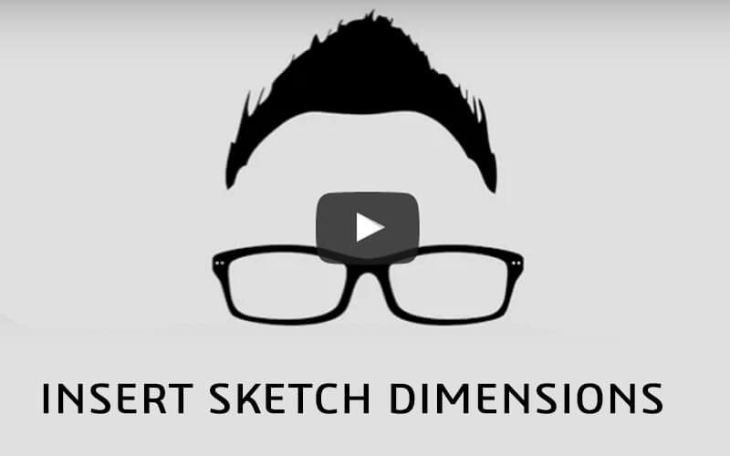 Insert Sketch Dimensions